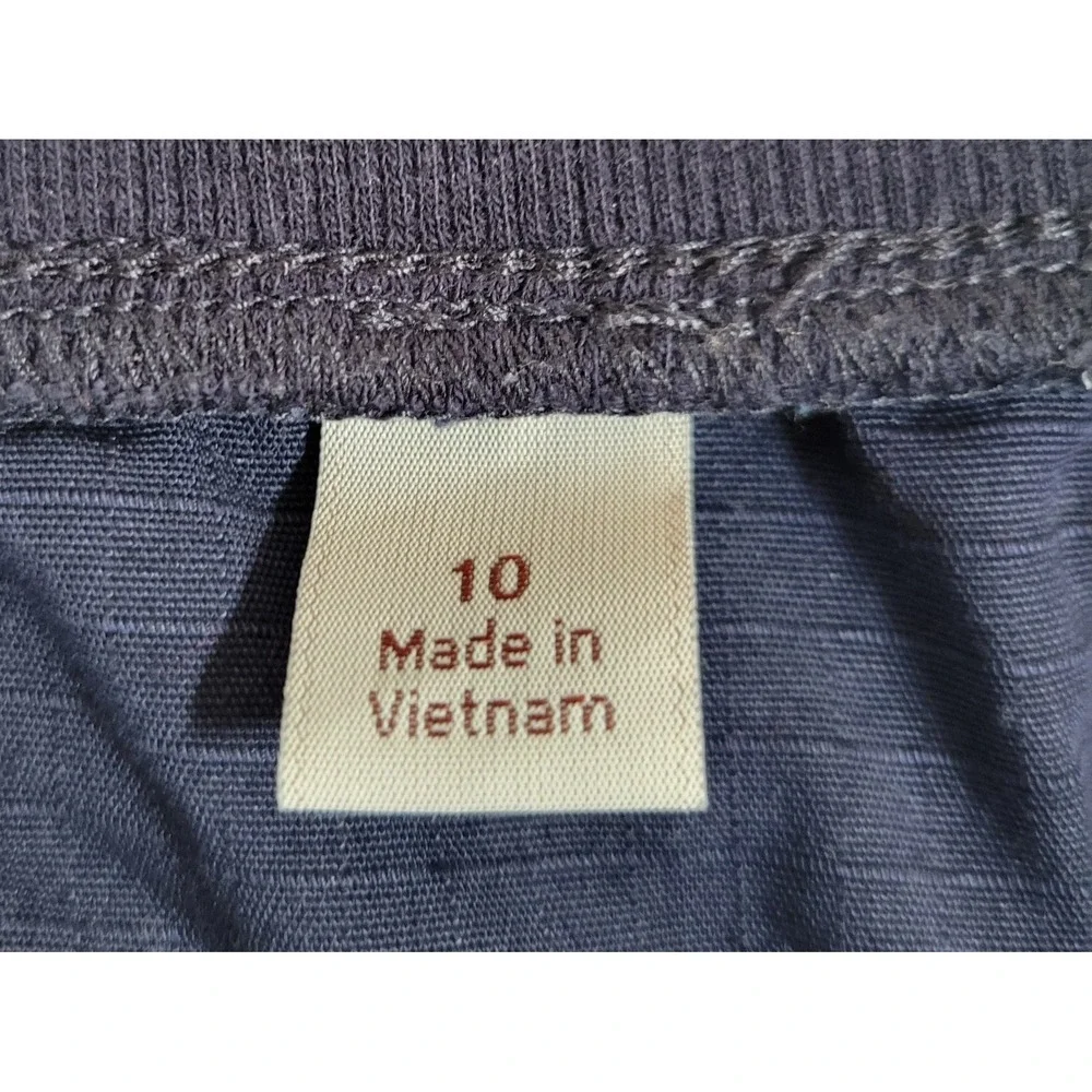 Carhartt Original Fit Carpenter Roll Up Shorts Size 10 Navy Blue Women's 0779 - Picture 4 of 6